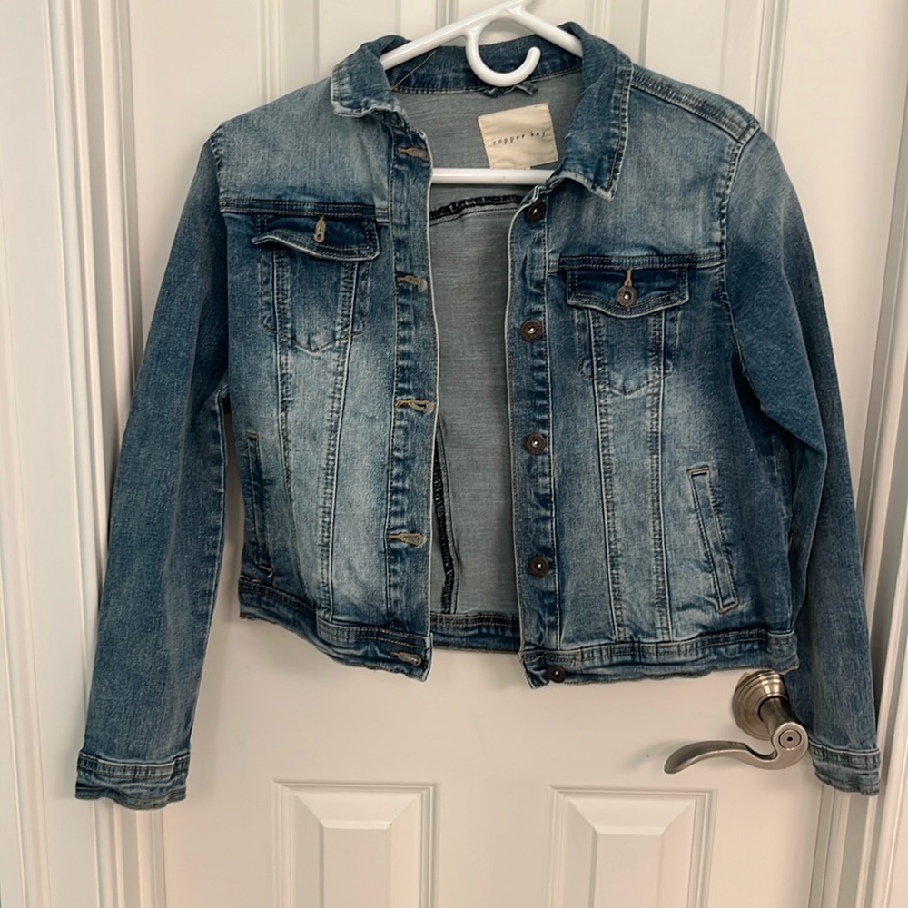 Copper Key Big Girl’s Denim Jacket